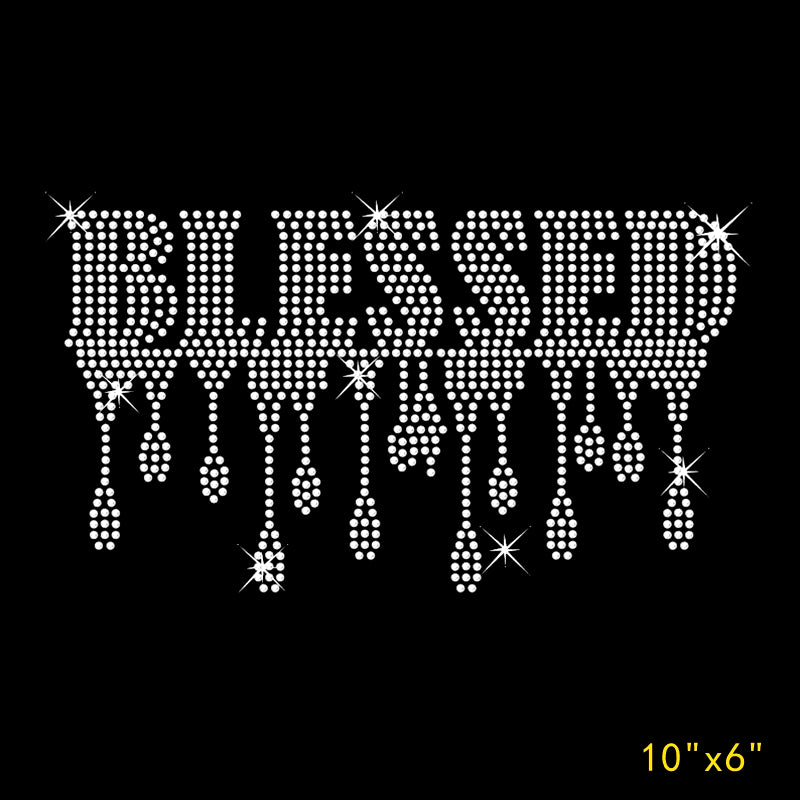 New 16 Styles 2Pcs/Lot God Is the Plug God Is Good but God Religious Faith Rhinestone Transfer Design Iron on for T-Shirt