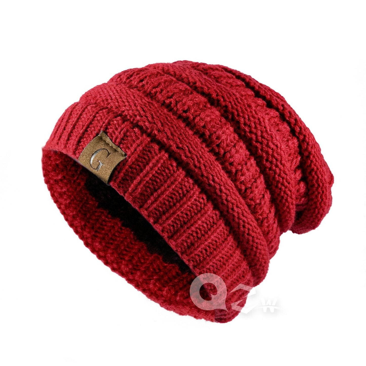 Women'S Men Knit Slouchy Baggy Beanie Oversize Winter Hat Ski Fleece Slouchy Cap