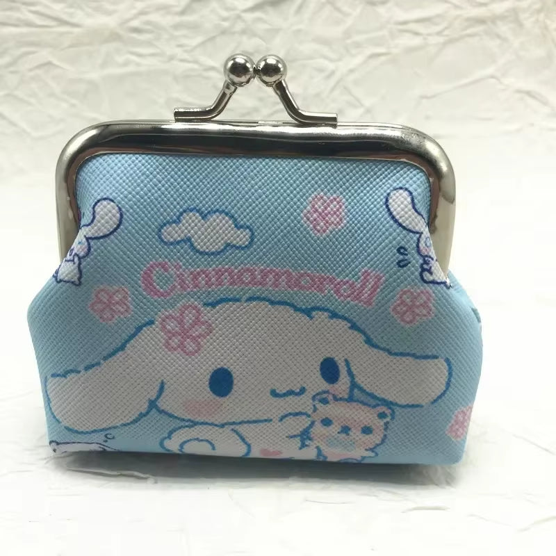 Cartoon Coin Pouch Purse Sanrio Creative Small Wallet Wholesale My Melody Bags Girls Purse Kawaii Wallet Kid Purses